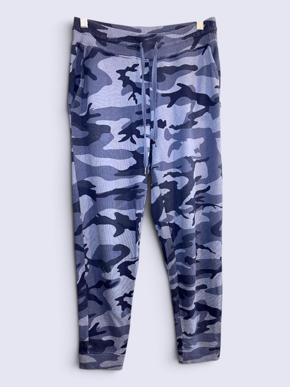 Rails Oakland Blue Indigo Camo Joggers Size Small